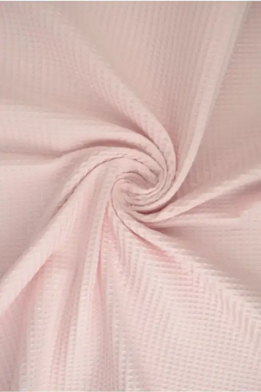 Waffelpique Baumwolle - Hell Rosa 04 Neu Im Sortiment