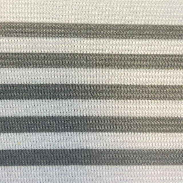 Gummi mit Streifen - Grey/White 60mm Markenware