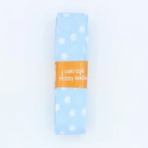 Mega-Angebot Schrägbänder - 2m - Stars Light Blue