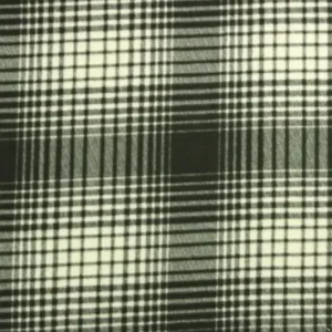 Preis Gesenkt Flanell Look - Black/White Squares