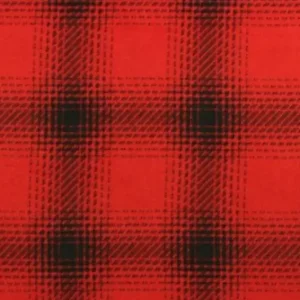 Markenprodukt Flanel Look - Red Blocks