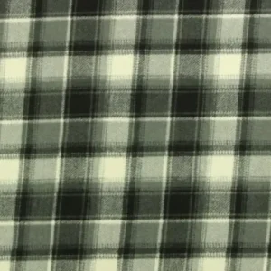 Flanel Look - Black/ White Blocks Heißes Angebot