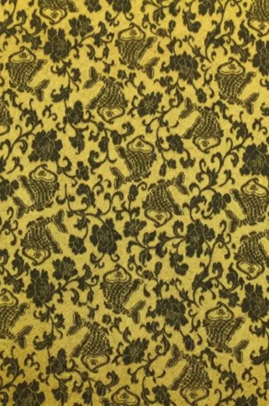Bestseller Jacquard Fish - Gold/Black