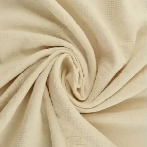 Cotton - Jacquard Roses - Champagne Geprüft
