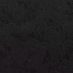Begrenztes Angebot Cotton - Jacquard Roses - Black