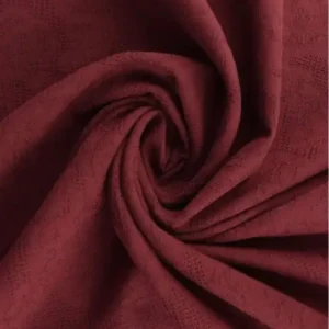 Cotton - Jacquard Roses - Bordeaux Begrenztes Angebot
