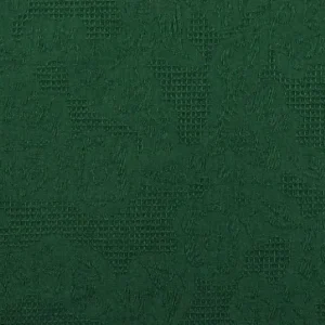 Preisknaller Cotton - Jacquard Roses - Dark Green