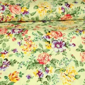 Baumwolle Flower Bomb - Vanilla Begrenztes Angebot