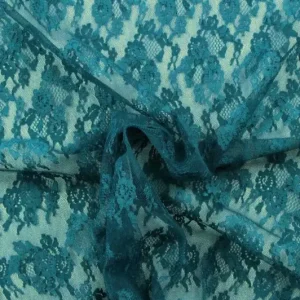 Lace - Dark Petrol Flowers Nur Für Kurze Zeit