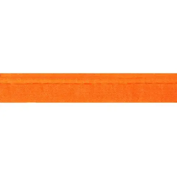Nur Für Kurze Zeit Oaki doki Jersey Paspelband - Neon Orange Melange 0952