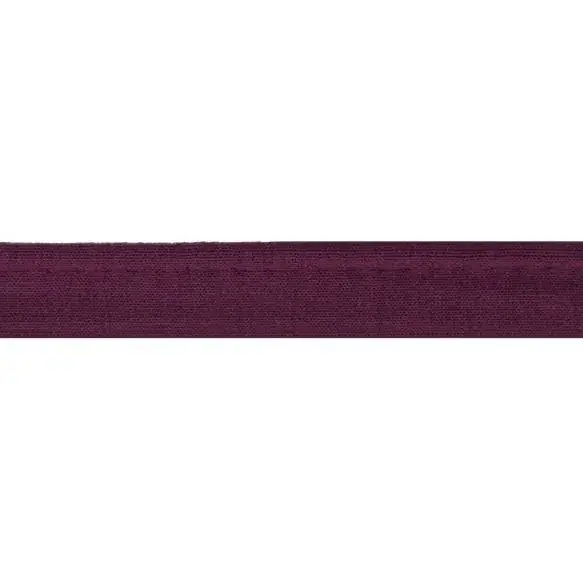 Oaki doki Jersey Paspelband - Aubergine 919 Versand Am Gleichen Tag