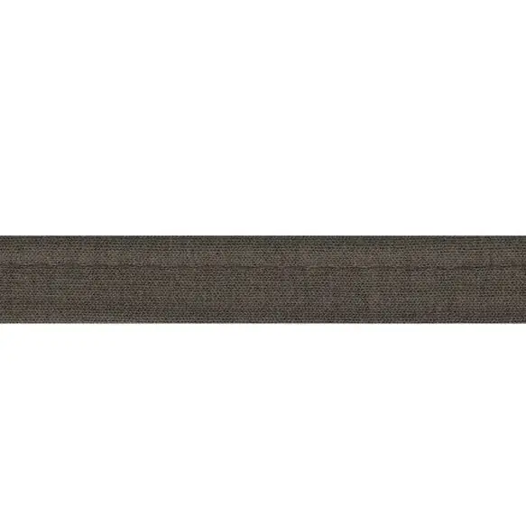 Oaki doki Jersey Paspelband - Dunkel Taupe 0543 Geprüft