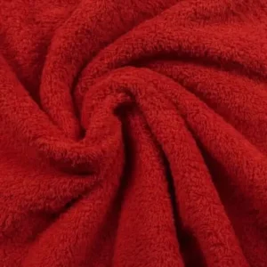 Geprüft Frottee - Rot 01