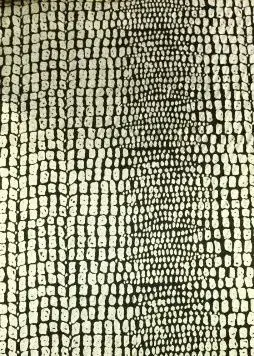 Solange Der Vorrat Reicht Crepe Chiffon - Silver Snake