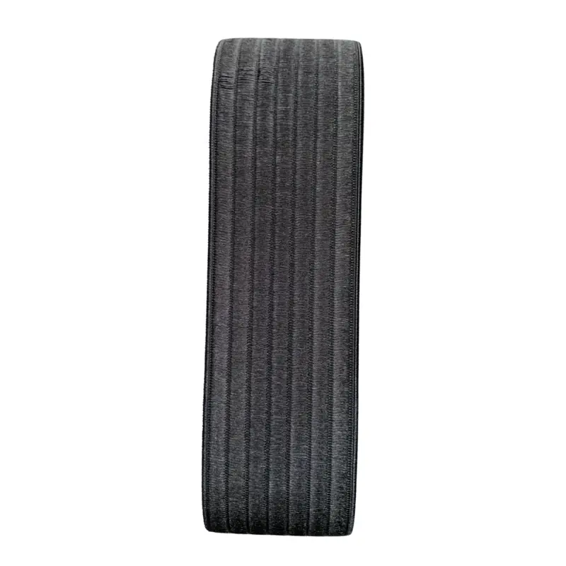 Beliebt Gummi Elegant Stripes - Grey - 60mm