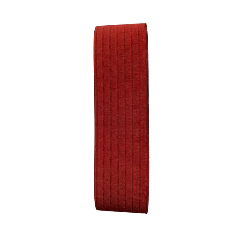 Gummi Elegant Stripes - Dark Red - 60mm Preiswert