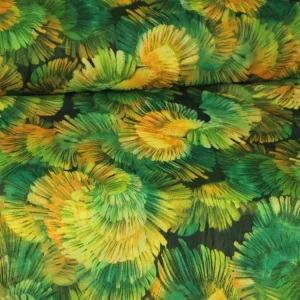 Silky Chiffon - Arctic Palm Leaves Markenprodukt