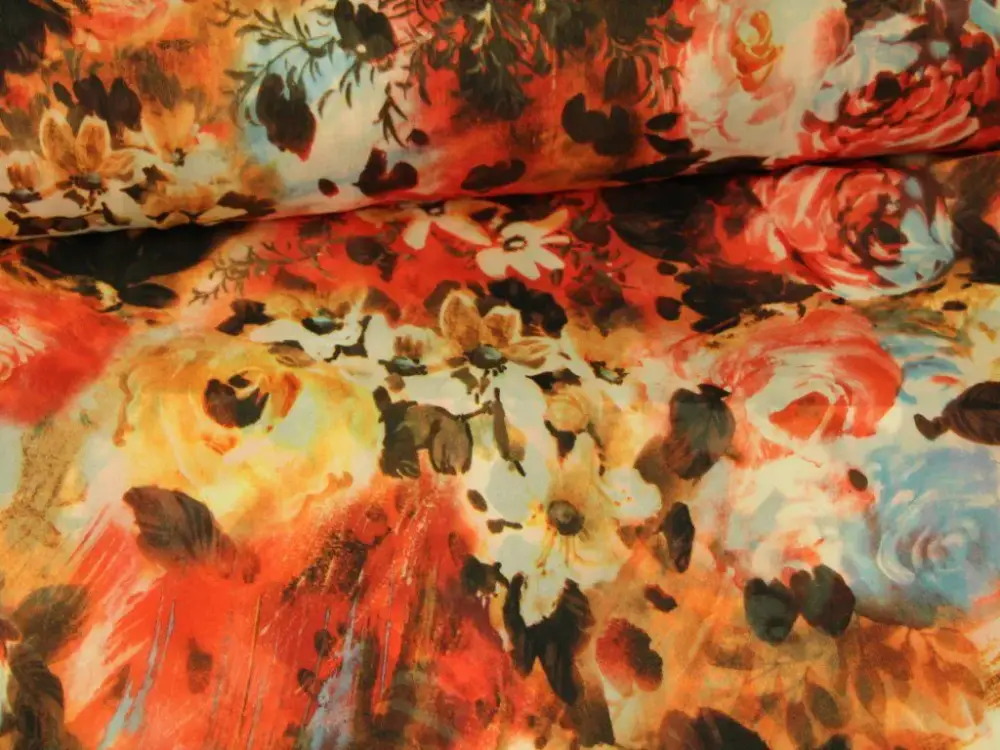 Silky Chiffon - Rusty Bouquet Angebot