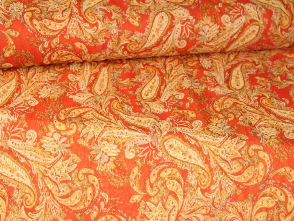 Sonderaktion Silky Chiffon - Rustique Paisley