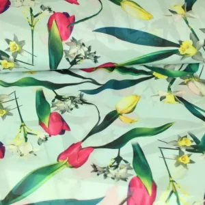 Silky Chiffon - Tulips in Spring Letzte Chance