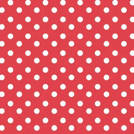 Neu Im Sortiment Wachstuch - Red Polka