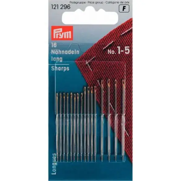 Prym Handnaalden -Lang No.1-5 Assortiment Bestseller