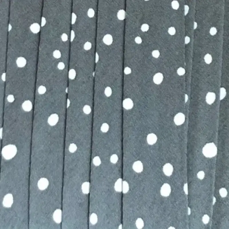 Schrägband - Dots Grey - 2m Online Kaufen