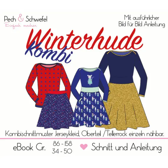 Ebook -Kleid Winterhude Kombi von Pech und Schwefel Aktuell
