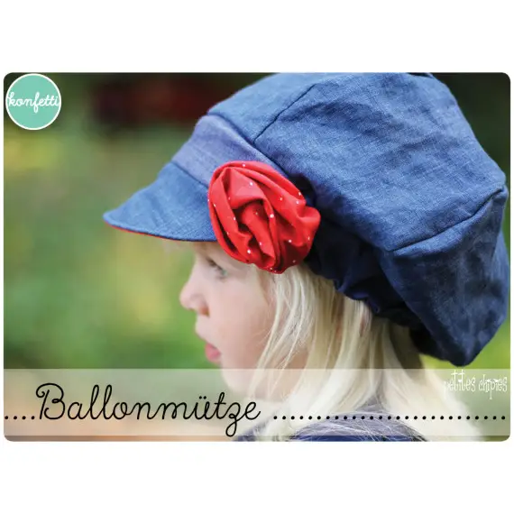 Markenware Ebook - Ballonmütze Kopfumfang 37 - 55