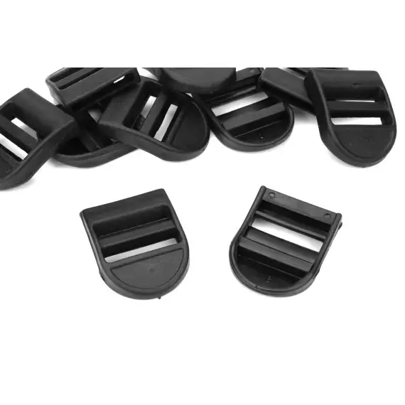 10 Schieber - 30mm - Kunststoff - Schwarz Sichere Zahlung