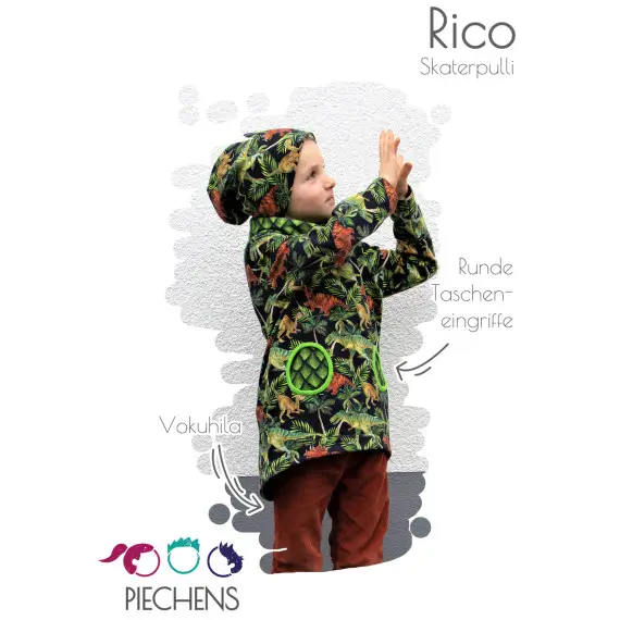 eBook Skaterpullover Rico Markenware
