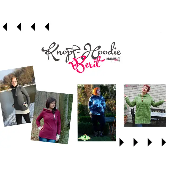 Nur Für Kurze Zeit Hoodie Berit Gr. 32 - 50