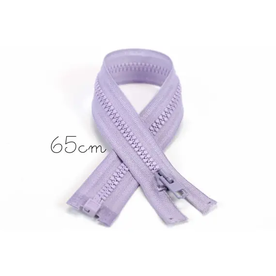 1x65cm Reißverschluss - Teilbar - Hochwertig - Opti - Lavendel (4156) Bestpreis