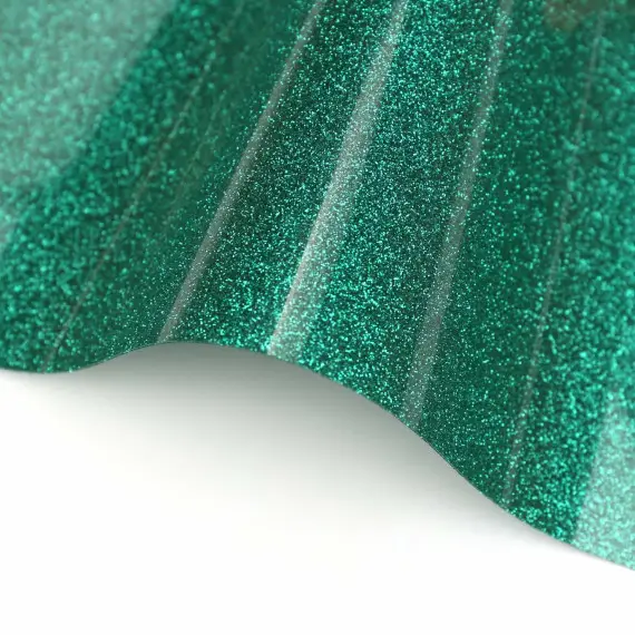Poli-Flex Pearl Glitter A4 - Poli-Tape - Bügelfolie - Smaragd Top-Preis