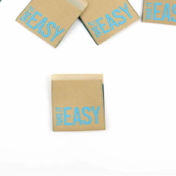 Preis Gesenkt 1 Label - TAKE IT EASY - Hellbraun - Anlukaa