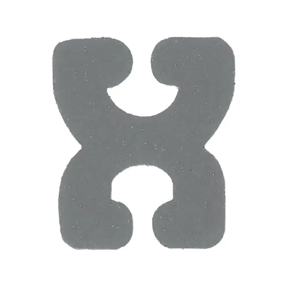 Nur Heute Applikation - Zum Aufbügeln - Reflex Buchstaben - X