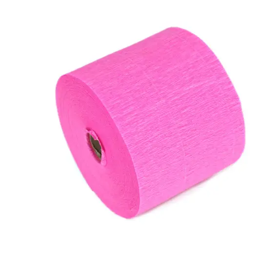 Jetzt Bestellen Floristenkrepp - Blumenkrepp - Krepppapier - 1 Band - 10cm x 25m - uni - Pink
