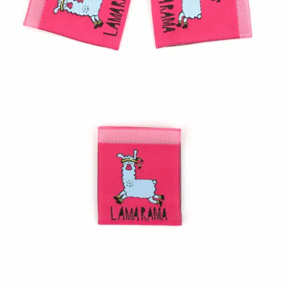 1 Label - Lama - LAMARAMA - Fuchsia - Katzengold Designs Expressversand