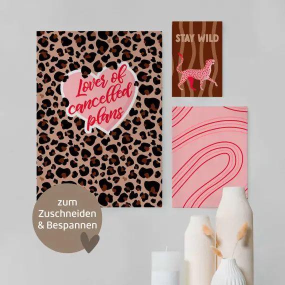 Preiswert DIY-Paneel - 6 Poster - Lover Of Cancelled Plans - Outdoorstoff - abby and amy