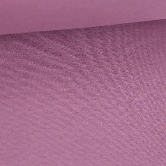 Bündchen Gretje - Glattes Bündchen - Schlauchware - Uni - Pflaume Pastell - #129 Online Kaufen