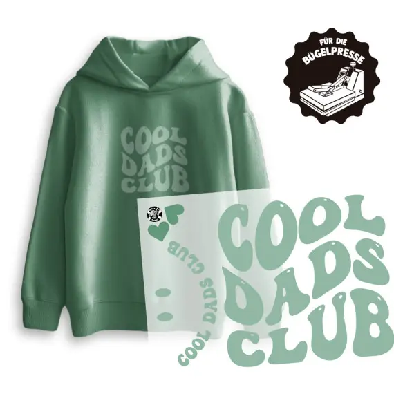 Onkel Bo's Bügelbilder - DIN A4 - Cool Dads Club Neu Im Sortiment