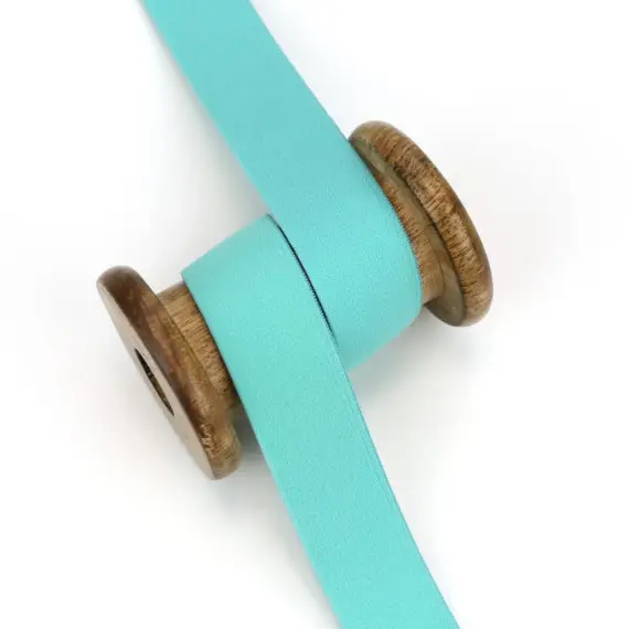 1m Gummiband - Elastisch - Uni - 25mm - Türkis Bestseller