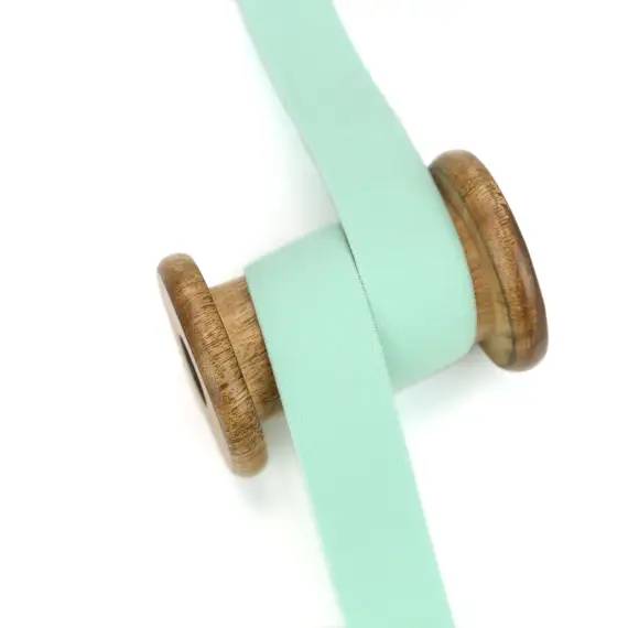 Solange Der Vorrat Reicht 1m Gummiband - Elastisch - Uni - 25mm - Mint